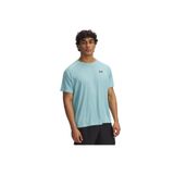 Under Armour Tech Textured Erkek Gri Yuvarlak Yaka Tişört
