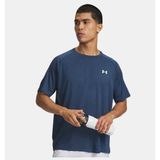 Under Armour Tech Textured Ss Erkek T-Shirt 1382796-498 - Mavi