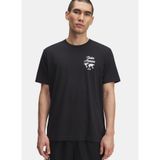 Under Armour UA 60/40S SPORTS WM SS Erkek T-Shirt Black / / White SM