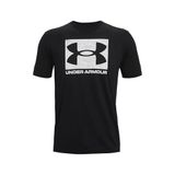 Under Armour UA ABC CAMO BOXED LOGO SS Erkek T-Shirt Black / / White LG