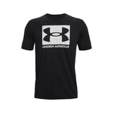 Under Armour UA ABC CAMO BOXED LOGO SS Erkek T-Shirt Black / / White XL