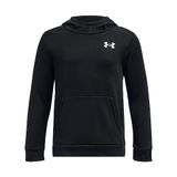 Under Armour UA Armour Fleece Graphic HD Erkek Çocuk Sweatshirt, Black / / White, M