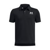 Under Armour UA B Icon Polo Erkek Çocuk Polo T-Shirt Black / / White YMD
