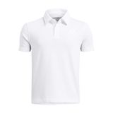 Under Armour UA B Icon Polo Erkek Çocuk Polo T-Shirt White / / White YMD