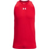 Under Armour UA BASELINE COTTON TANK Erkek Atlet, Red / White / White, S