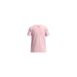 Under Armour UA Big Logo UA Fill SS Kız Çocuk T-Shirt Prime Pink/Stream/Shaded Fuchsia YXS