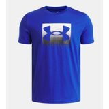 Under Armour Ua Boxed Sports Update Ss Erkek Çocuk Tişört 1388672 - 8 - 10 Yaş - Mavi - 400