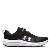 Under Armour UA BPS Assert 10 AC Erkek Çocuk Koşu Ayakkabısı Black/White/White 29.5 EU
