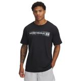 Under Armour UA CAMO CHEST STRIPE SS Erkek T-Shirt Black/Marine OD Green/White MD