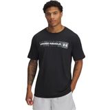 Under Armour UA CAMO CHEST STRIPE SS Erkek T-shirt Black/Marine OD Green/White XXL