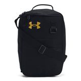 Under Armour UA Contain Shoe Bag Unisex Yetişkin Çanta Black / / Metallic Gold Tek Beden