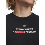 Under Armour Ua Curry Quote T-Shirt, L, 6012833, 6012833001, Erkek