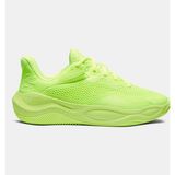 Under Armour Ua Curry Splash 24 Erkek Basketbol Ayakkabısı 3027636-700 Hafif Nefes Alabilen File Üst Kısım - Florasan Yeşil