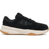 Under Armour UA Edge SUEDE Erkek Sportstyle Ayakkabı Black/Stone/Black 44