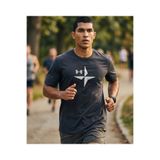 Under Armour Ua Explor Graphic Ss Erkek Günlük Tişört Gri