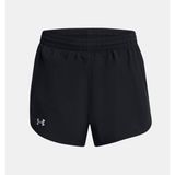 Under Armour Ua Fly By 2-In-1 Şort, s, 1382440-001, Siyah, Kadın