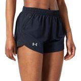 Under Armour UA Fly By 3'' Bol Kesim Spor Şort, M, 5003122291, Siyah, Kadın