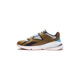 Under Armour UA Forge 96 LEATHER reissue Unisex Yetişkin Sportstyle Ayakkabı, Coyote/Black/Khaki Base, 37.5