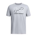 Under Armour UA GL FOUNDATION UPDATE SS Erkek T-Shirt Mod Gray Medium Heather / / Black MD