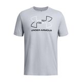 Under Armour UA GL FOUNDATION UPDATE SS Erkek T-Shirt Mod Gray Medium Heather / / Black SM