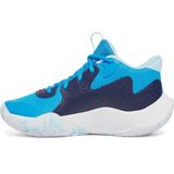 Under Armour UA GS JET 23 Basketball Mavi Unisex Çocuk Spor Ayakkabı