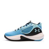Under Armour UA GS Lockdown 6 Basketbol Ayakkabısı, 3.5, 3025617-401, Mavi, Erkek çocuk