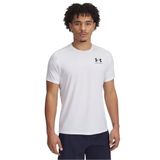 Under Armour UA Heatgear Fitted SS Erkek T-Shirt Black / / White SM