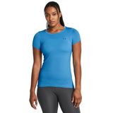 Under Armour UA HG Armour SS Kadın Tişört, Viral Blue - Black, M