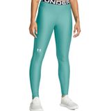 Under Armour UA HG Authentics Legging Kadın Tişört, Radial Turquoise - White, M