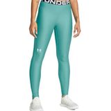 Under Armour UA HG Authentics Legging Kadın Tişört, Radial Turquoise - White, XS