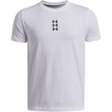 Under Armour Ua Hoops Trıple Logo Ss Erkek Çocuk Tişört 6012660, 100, 6-8 Yaş