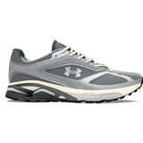 Under Armour UA HOVR Apparition RTRFTR TC Unisex Yetişkin Sportstyle Ayakkabı Steel/Ivory Dune/Metallic Silver 42