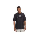 Under Armour UA HWT U Logo SS Erkek T-Shirt, Siyah, S Beden