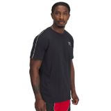 Under Armour UA Icon Hwt Tee Taping Erkek T-Shirt, Siyah, M Beden