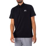 Under Armour UA Icon Polo Erkek Polo Tişört, Siyah, LG