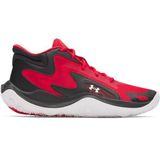 Under Armour UA JET 25 Unisex Yetişkin Basketbol Ayakkabısı Red/Black/White 42