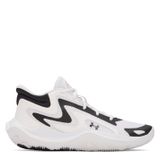 Under Armour UA JET 25 Unisex Yetişkin Basketbol Ayakkabısı White/Black/Black 42