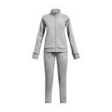Under Armour UA Knit Track Suit Kız Çocuk Eşofman Takımı Mod Gray / / White YXS