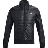 Under Armour UA Launch Insulated Jacket Erkek Mont Black/Black/Reflective LG