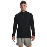 Under Armour UA LAUNCH PRO 1/4 ZIP Erkek Uzun Kollu T-Shirt Black/Black/Reflective MD
