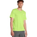 Under Armour UA LAUNCH SHORTSLEEVE Erkek Basic Tişört, Yeşil, MD