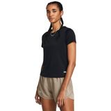 Under Armour UA LAUNCH SHORTSLEEVE Kadın T-Shirt Black / / Reflective SM