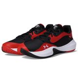 Under Armour UA Lockdown 7 Low Unisex Yetişkin Basketbol Ayakkabısı Red/Black/White 44.5