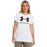 Under Armour UA Logo SS Kadın T-Shirt White / / Black SM