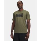 Under Armour Ua M Box Wm Label Ss Erkek Tişört 6017350 - Haki -390