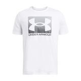 Under Armour UA M BOXED SPORTS UPDATED SS Erkek T-Shirt White / / Pitch Gray XL