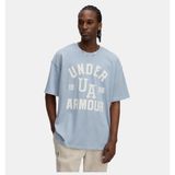 Under Armour Ua M Hw Varsıty Os Ss Erkek Tişört 1390179 - XL - Karışık