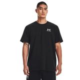 Under Armour UA M LOGO EMB HEAVYWEIGHT SS Erkek T-Shirt Black / / White MD