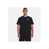 Under Armour Ua M Logo Emb Heavyweıght Ss Siyah - Beyaz Erkek T-Shirt 1373997-001