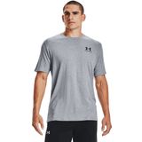 Under Armour UA M SPORTSTYLE LC SS Erkek T-Shirt Steel Light Heather / / Black SM